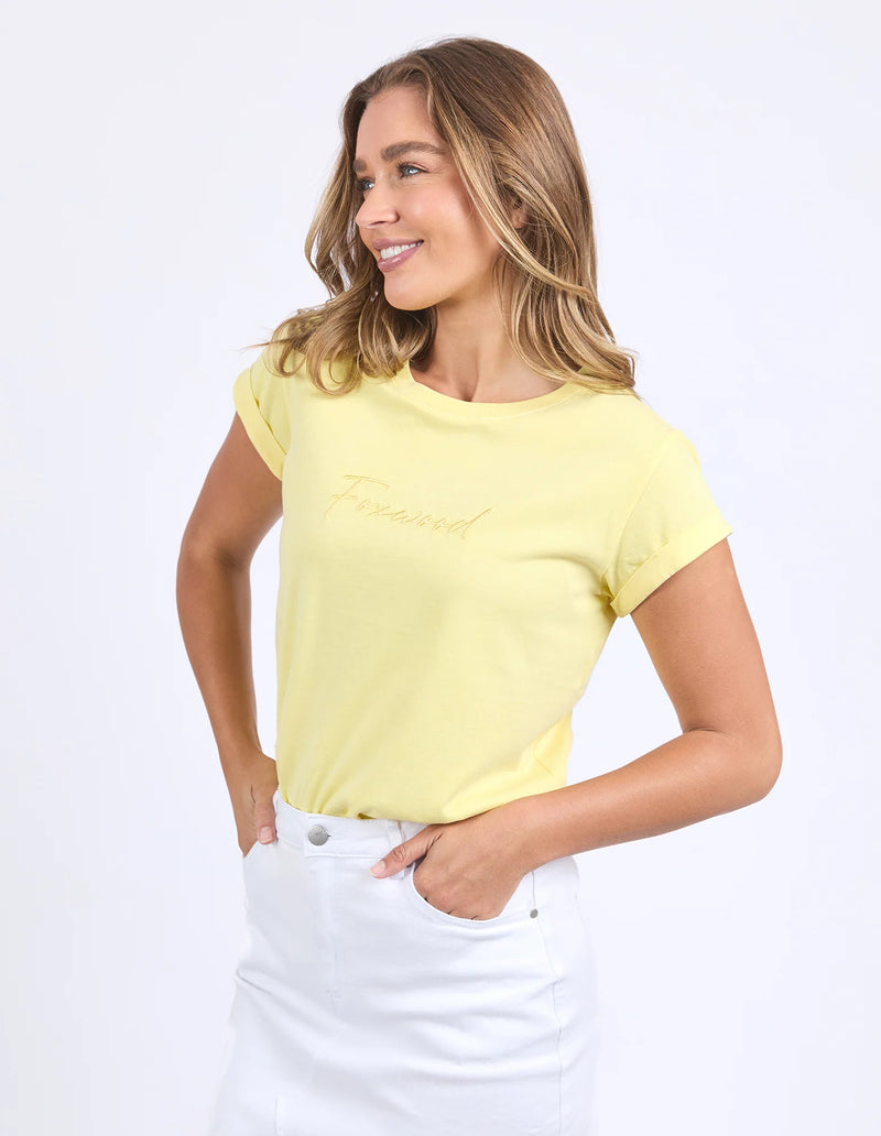 SIGNATURE TEE LEMON