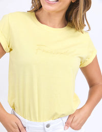 SIGNATURE TEE LEMON