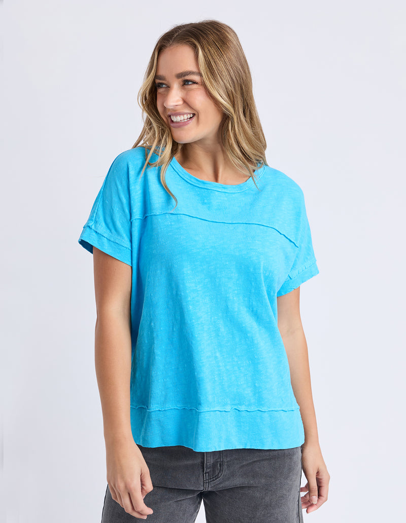 ALLISON TEE AZURE BLUE