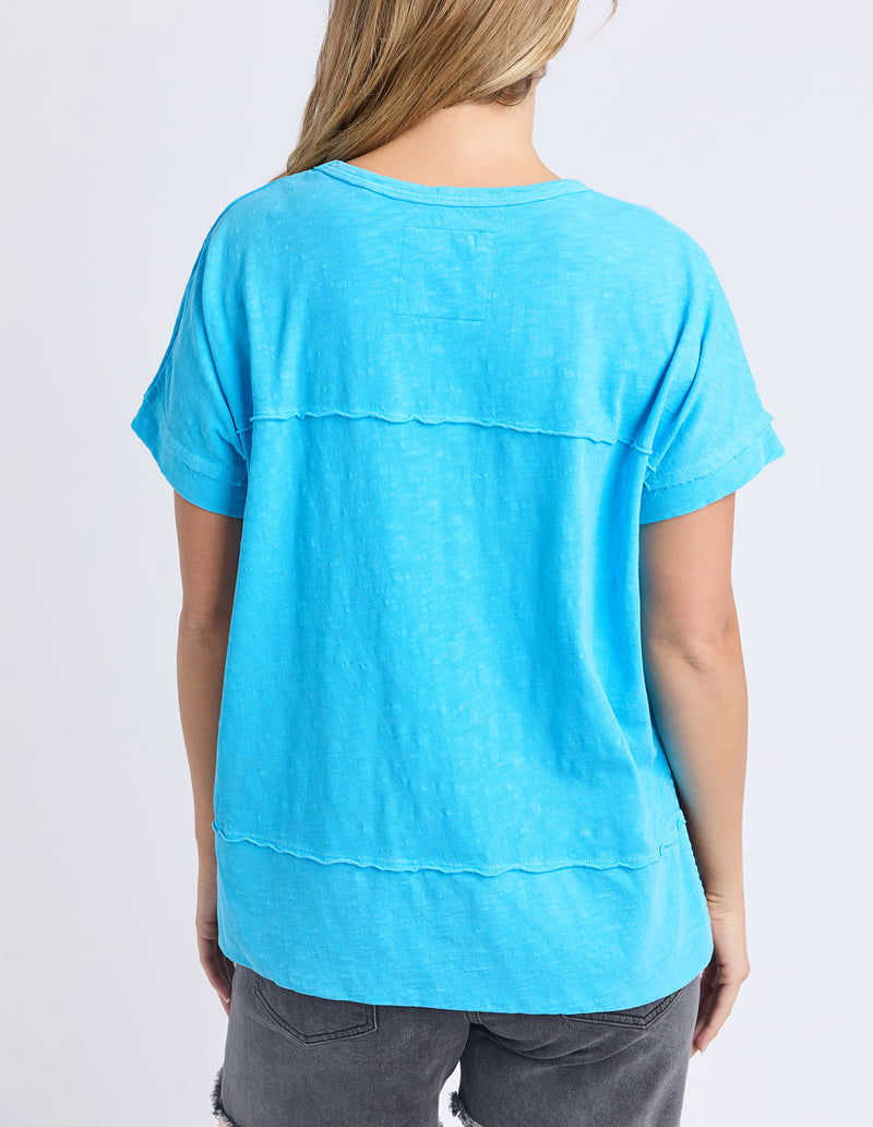ALLISON TEE AZURE BLUE