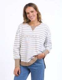 SIMPLIFIED CREW NATURAL/WHITE