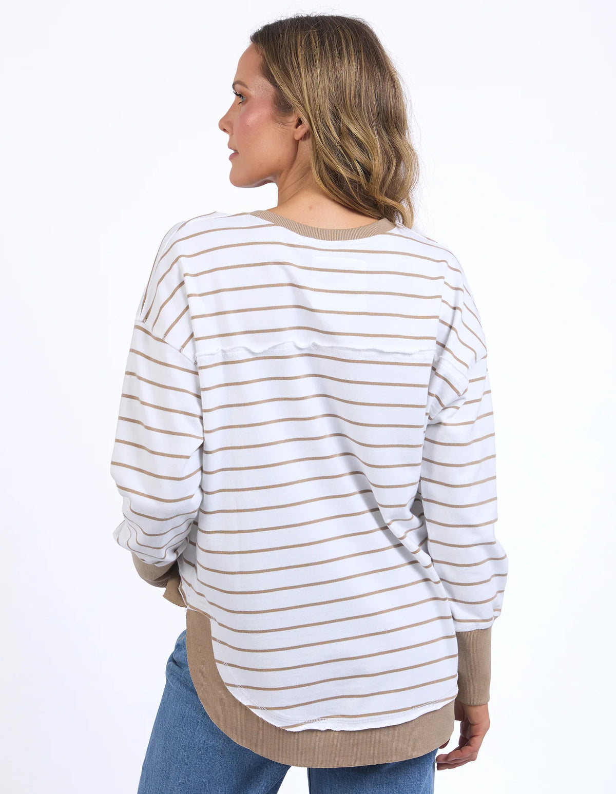 SIMPLIFIED CREW NATURAL/WHITE