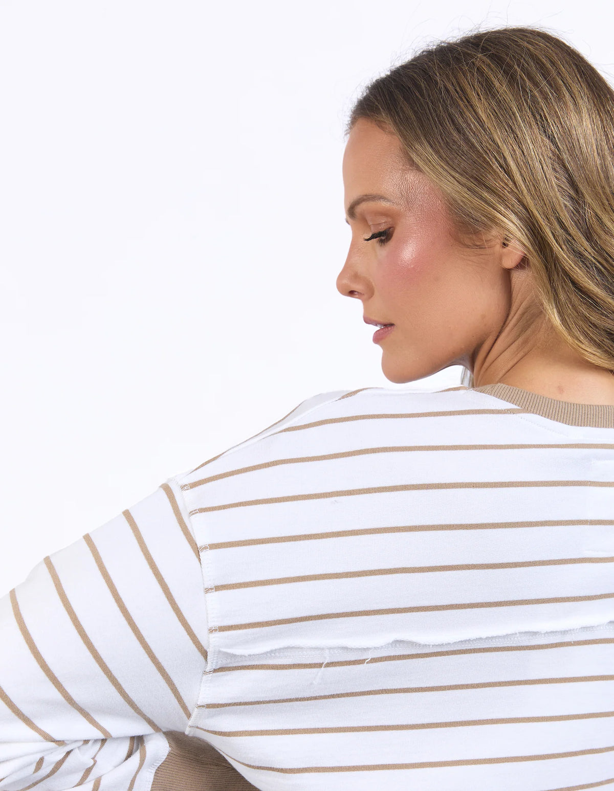 SIMPLIFIED CREW NATURAL/WHITE