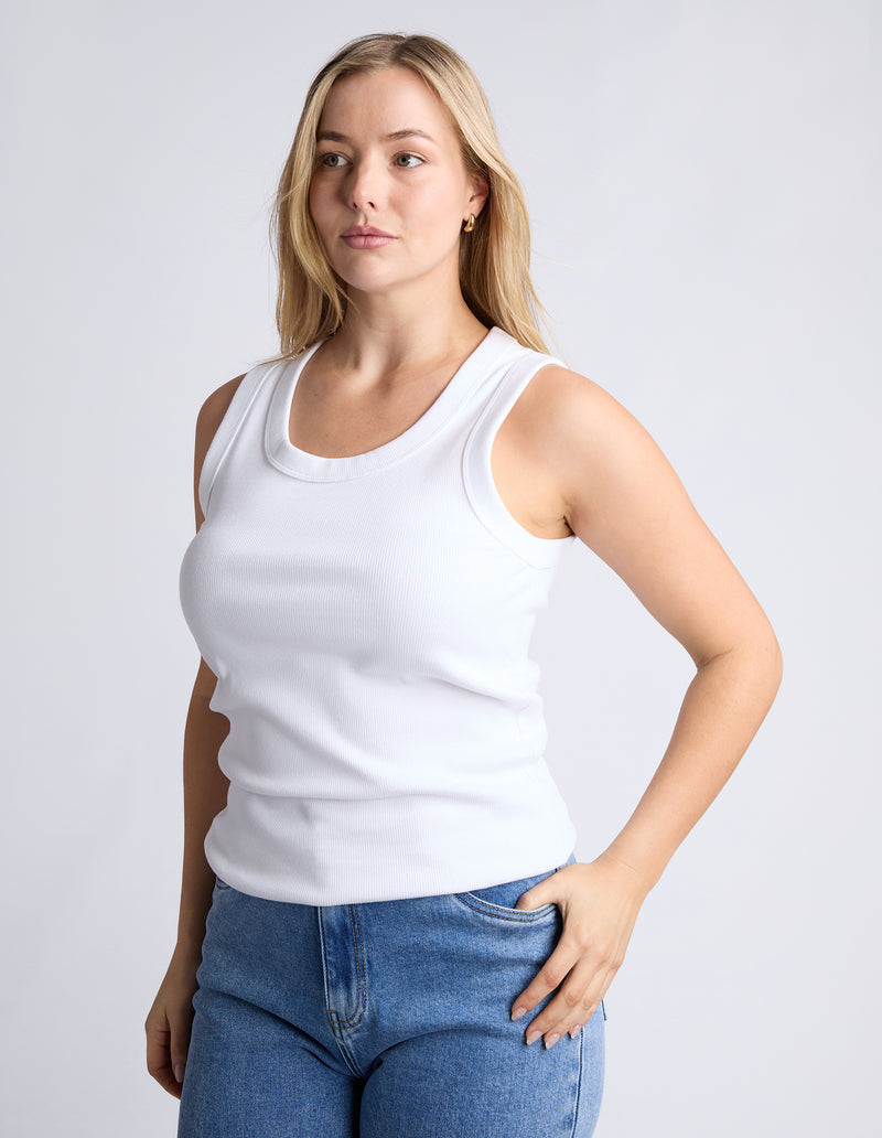IRIS TANK WHITE