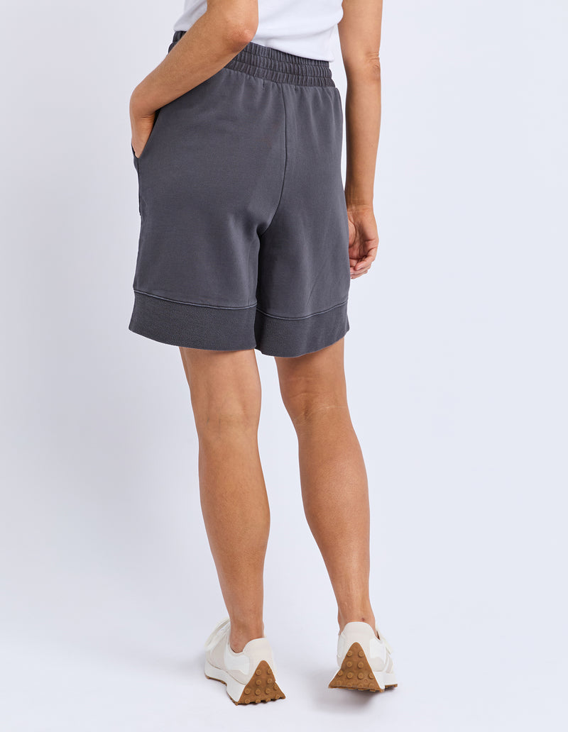 HUSTLER SHORT CHARCOAL