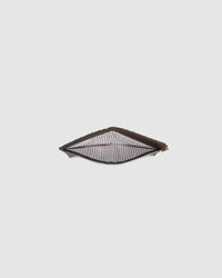 LILY WALLET WOVEN CHOCOLATE
