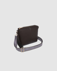 KASEY CROSSBODY BAG CHOCOLATE