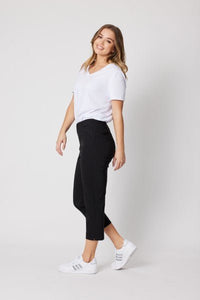 ZARA STRETCH 7/8 PANT BLACK