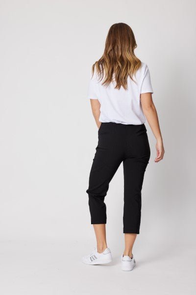 ZARA STRETCH 7/8 PANT BLACK