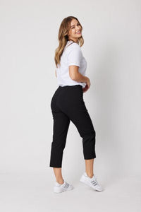 ZARA STRETCH 7/8 PANT BLACK