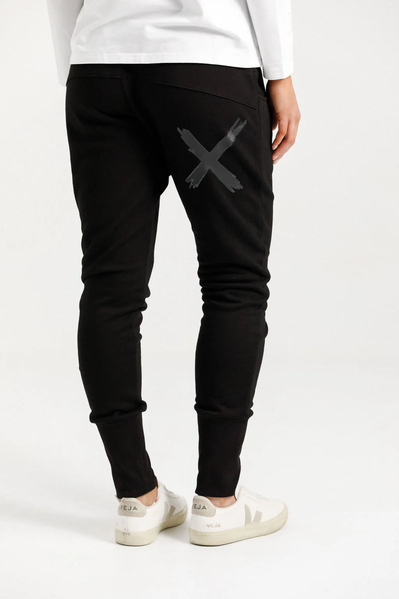 ALPINE APARTMENT PANTS BLACK WITH BLACK X