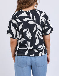 MIMOSA TEE BLACK