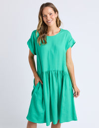SUNSET HOUR DRESS GOODNESS GREEN