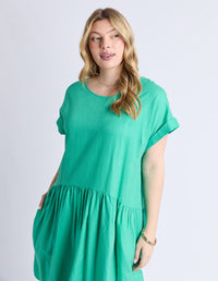 SUNSET HOUR DRESS GOODNESS GREEN