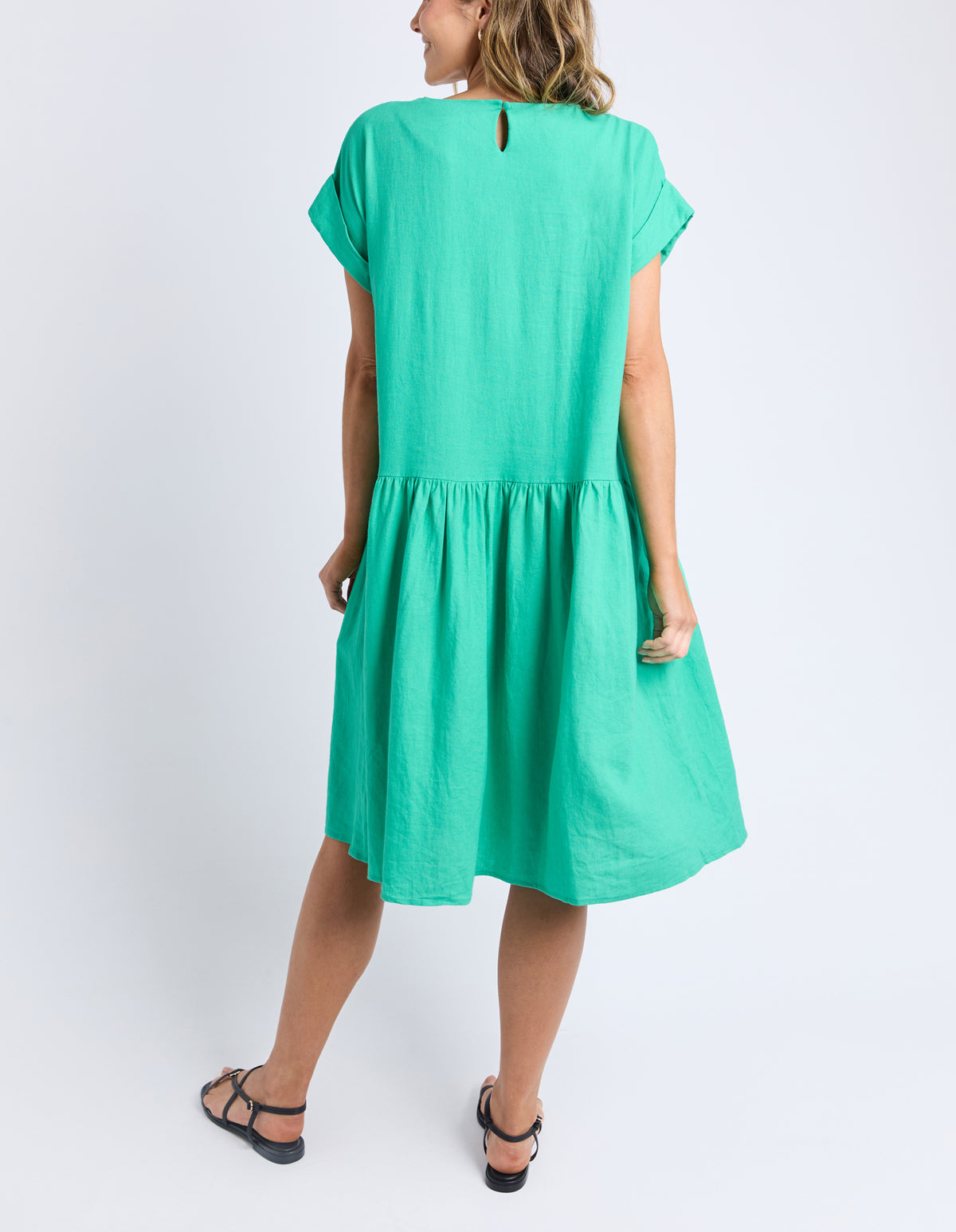 SUNSET HOUR DRESS GOODNESS GREEN