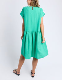 SUNSET HOUR DRESS GOODNESS GREEN