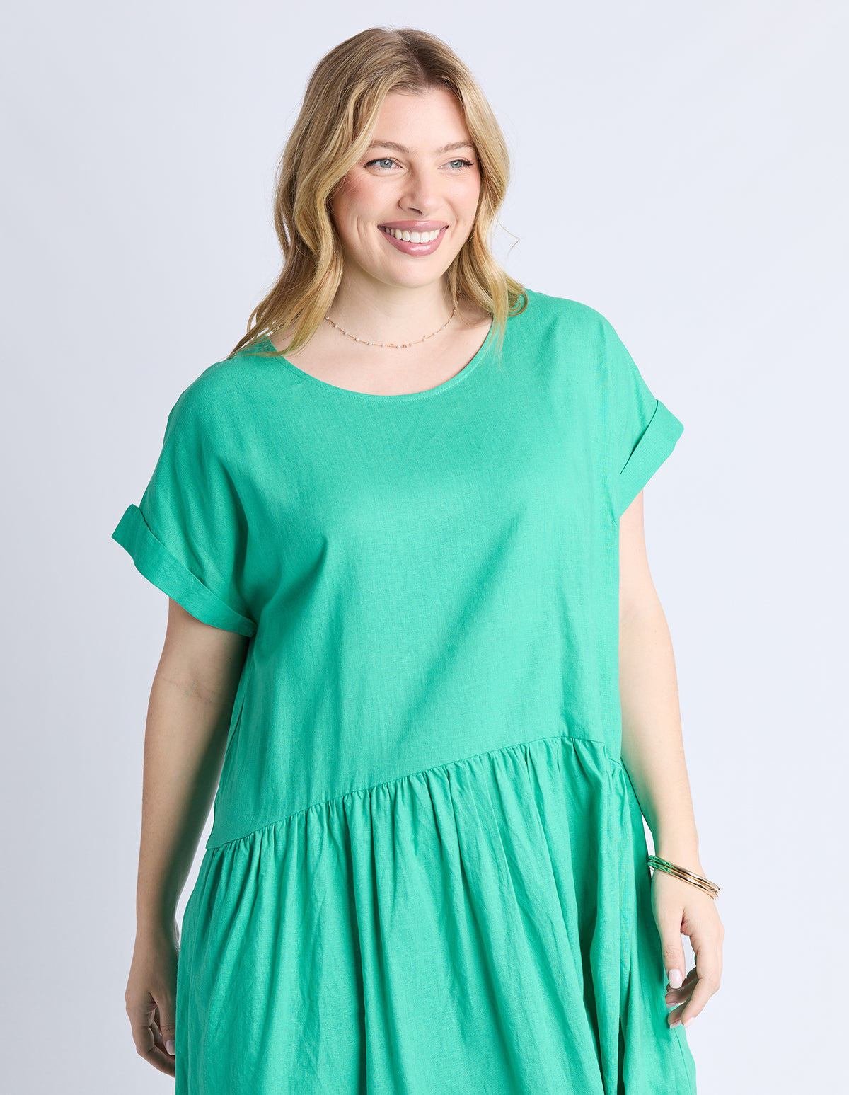 SUNSET HOUR DRESS GOODNESS GREEN