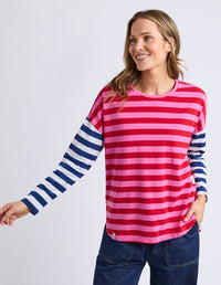 ROUGE STRIPE TEE