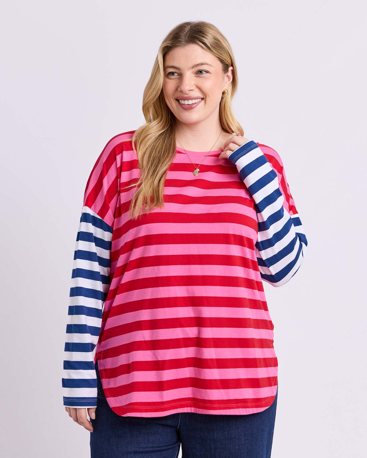 ROUGE STRIPE TEE