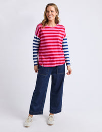 ROUGE STRIPE TEE