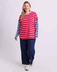 ROUGE STRIPE TEE