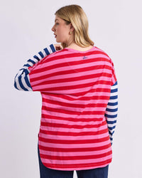 ROUGE STRIPE TEE