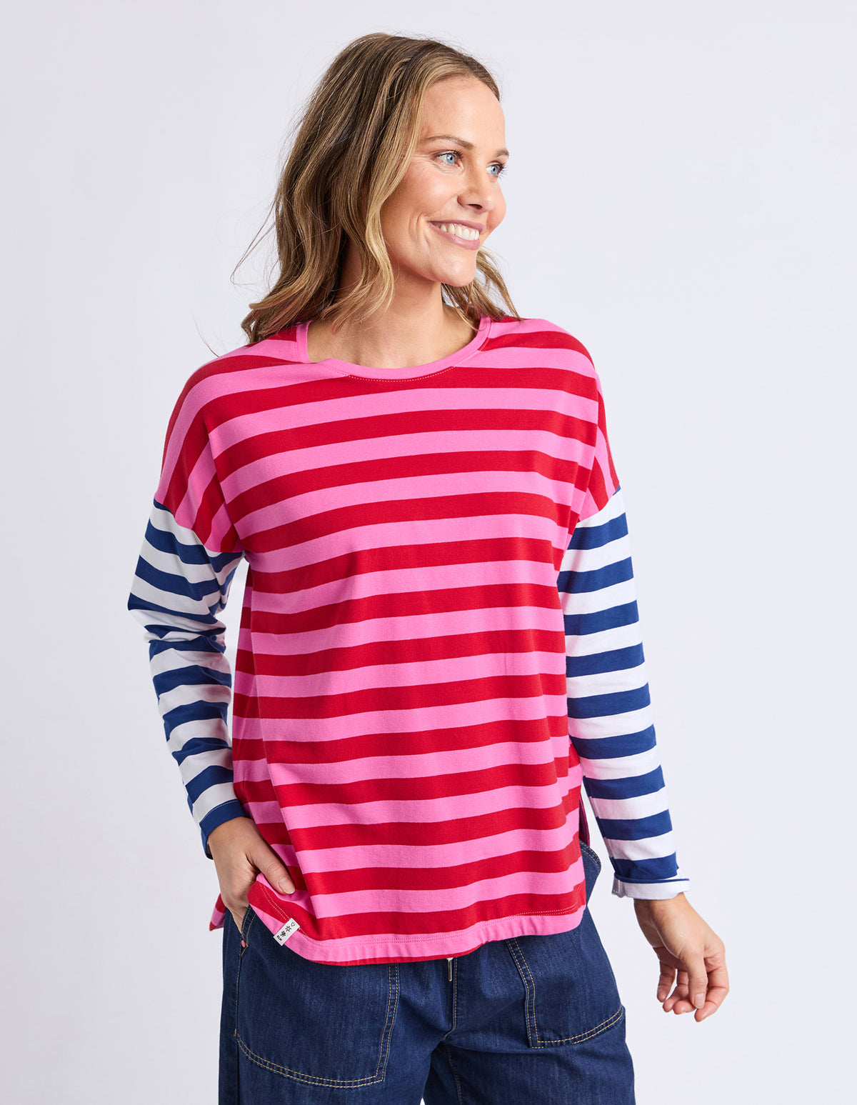 ROUGE STRIPE TEE