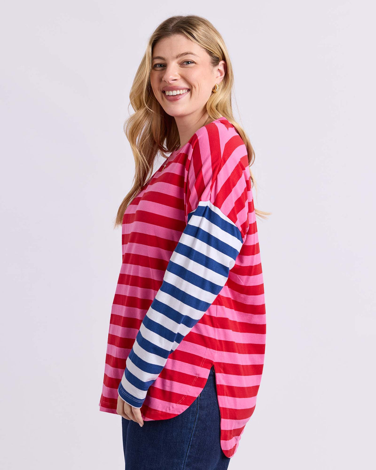 ROUGE STRIPE TEE