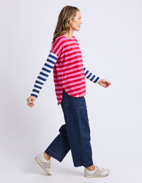 ROUGE STRIPE TEE