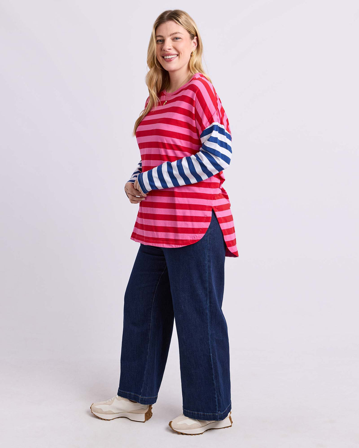 ROUGE STRIPE TEE