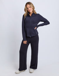 FREEDOM ZIP THROUGH JACKET MIDNIGHT