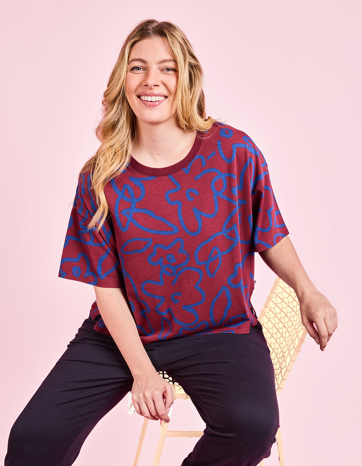 FREEDOM FLORAL TEE