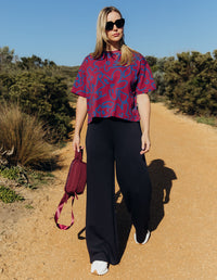 FREEDOM FLORAL TEE