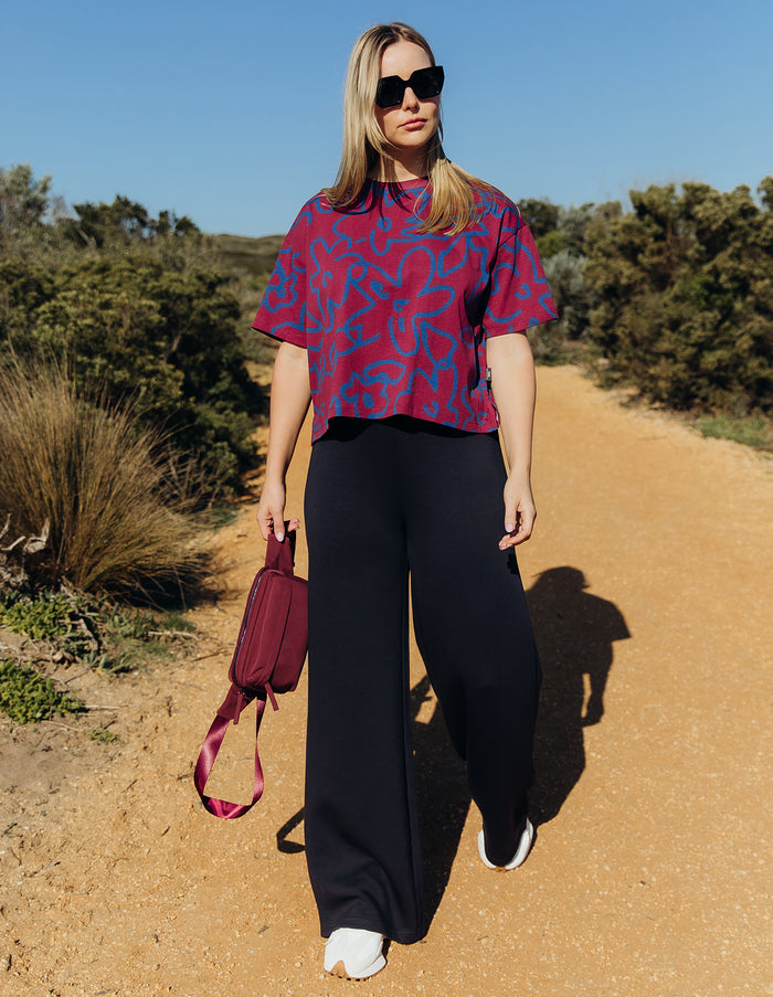 FREEDOM FLORAL TEE