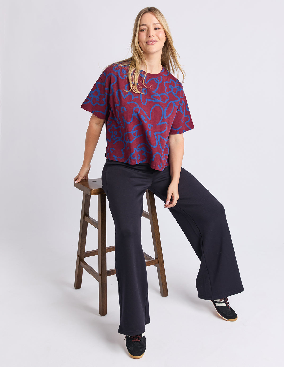FREEDOM FLORAL TEE