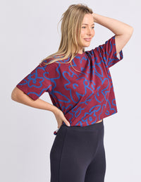 FREEDOM FLORAL TEE