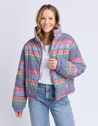 CORD CHECK JACKET