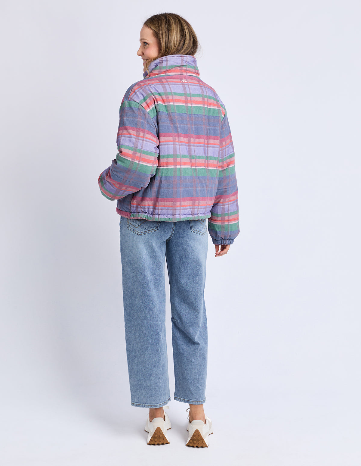 CORD CHECK JACKET