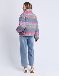 CORD CHECK JACKET