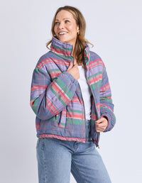 CORD CHECK JACKET