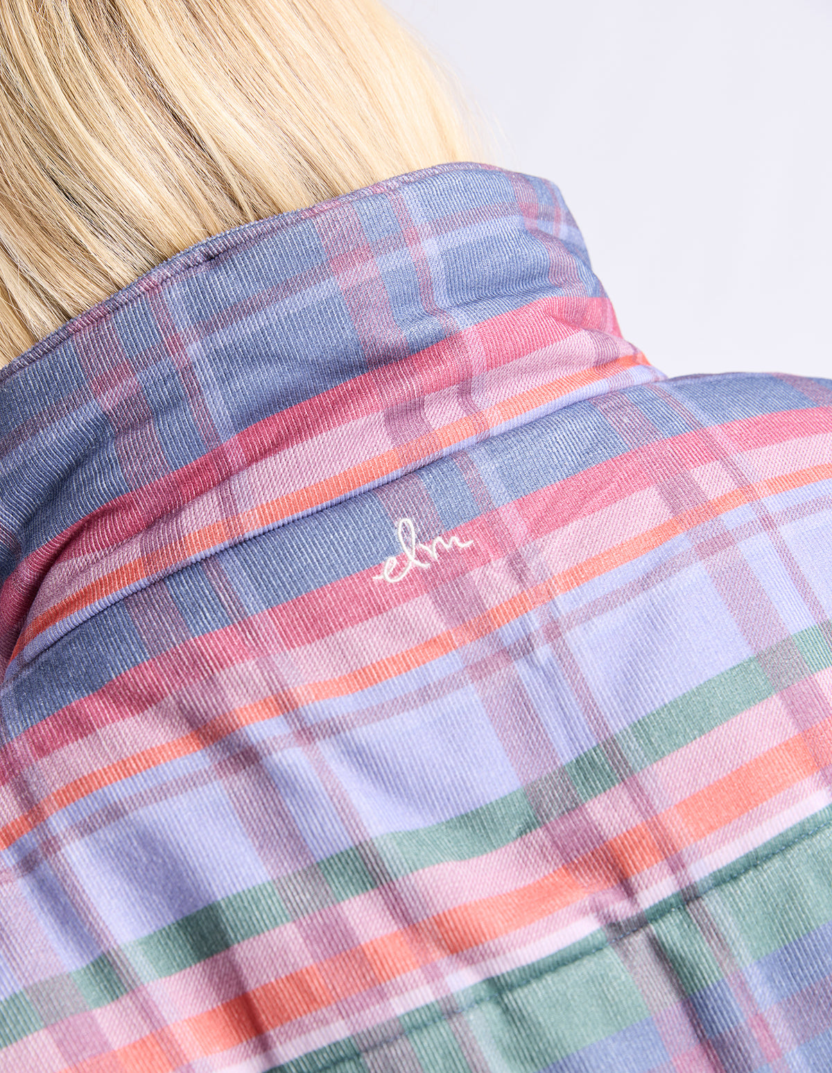 CORD CHECK JACKET