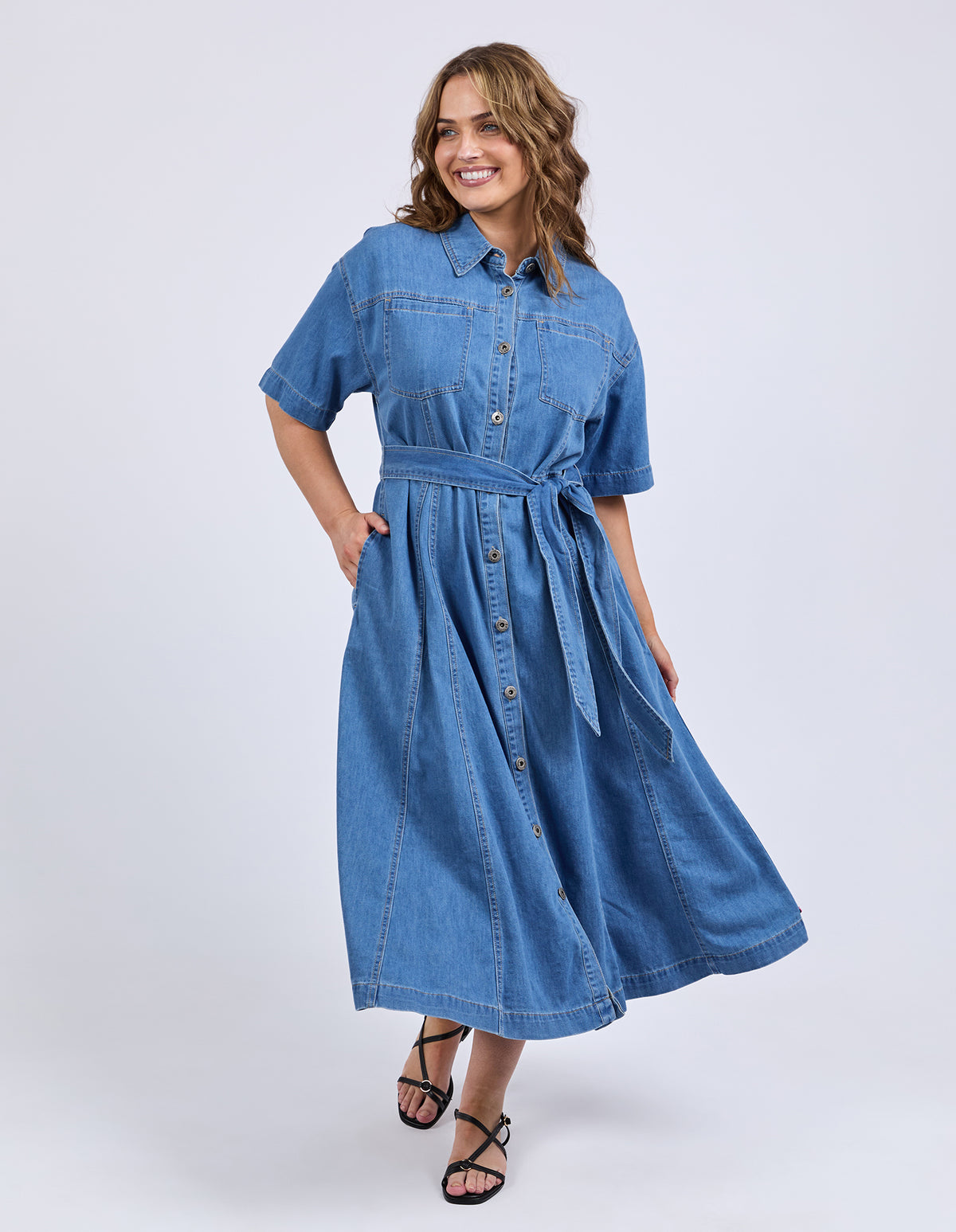 RIVER DENIM DRESS
