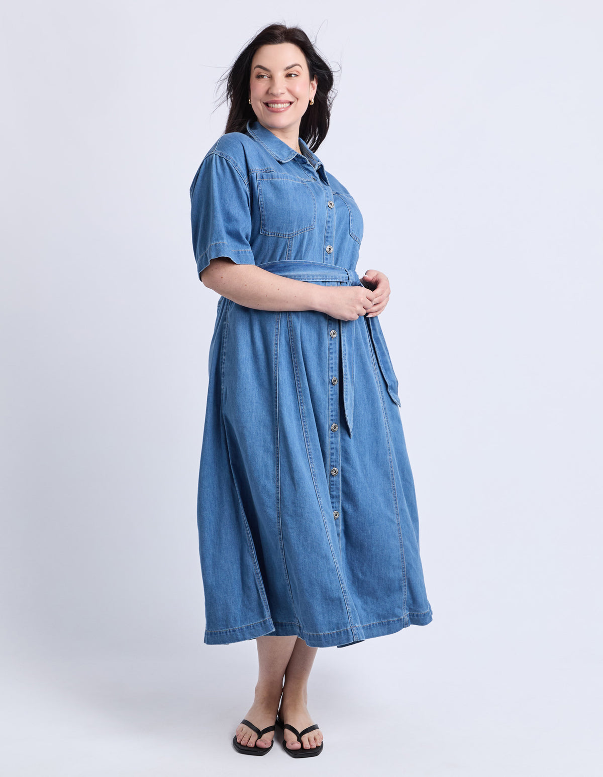 RIVER DENIM DRESS