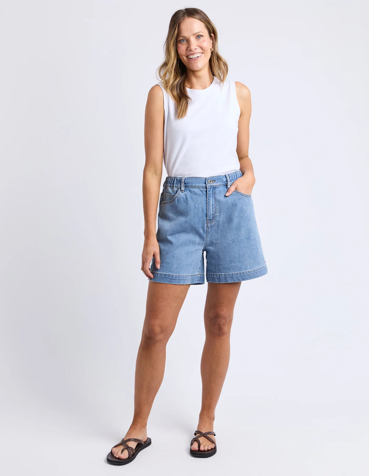 BIRDIE DENIM SHORT
