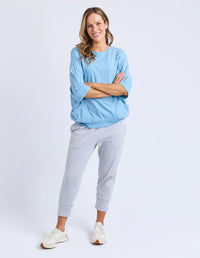 MAZIE SWEAT DUSKY BLUE