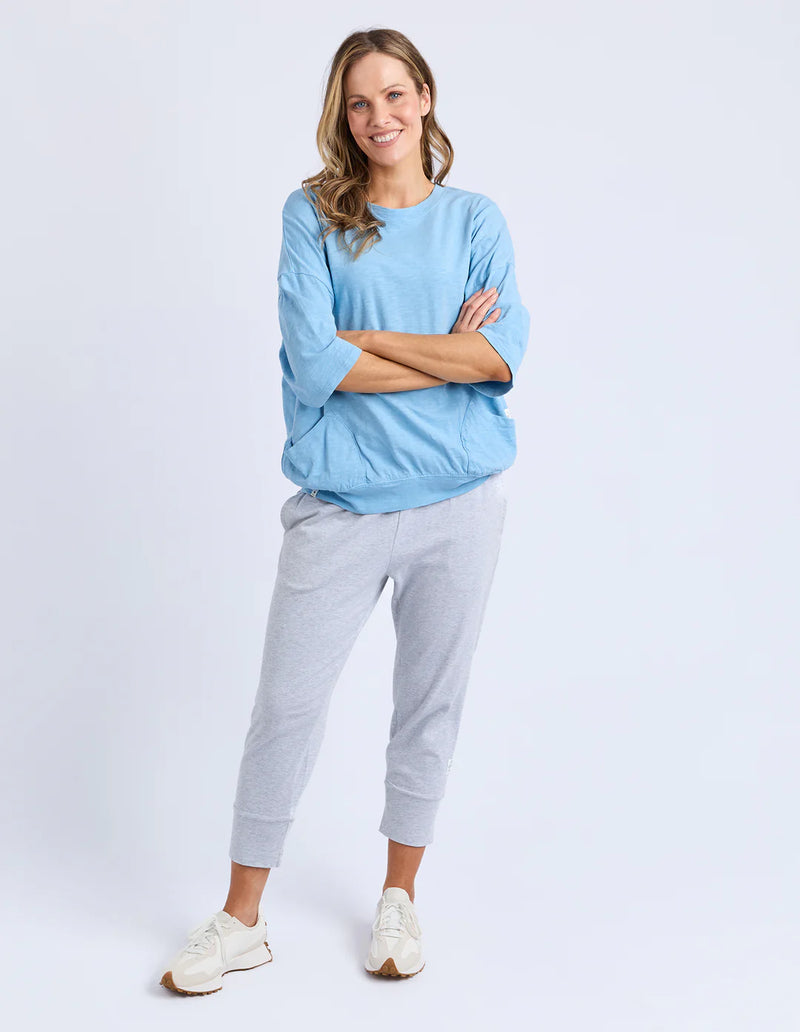 MAZIE SWEAT DUSKY BLUE
