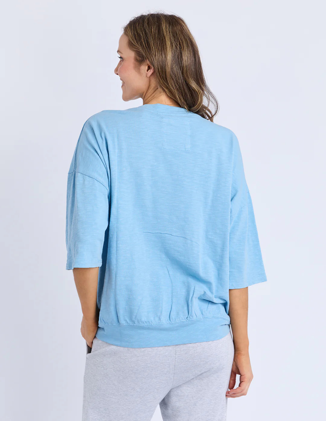 MAZIE SWEAT DUSKY BLUE