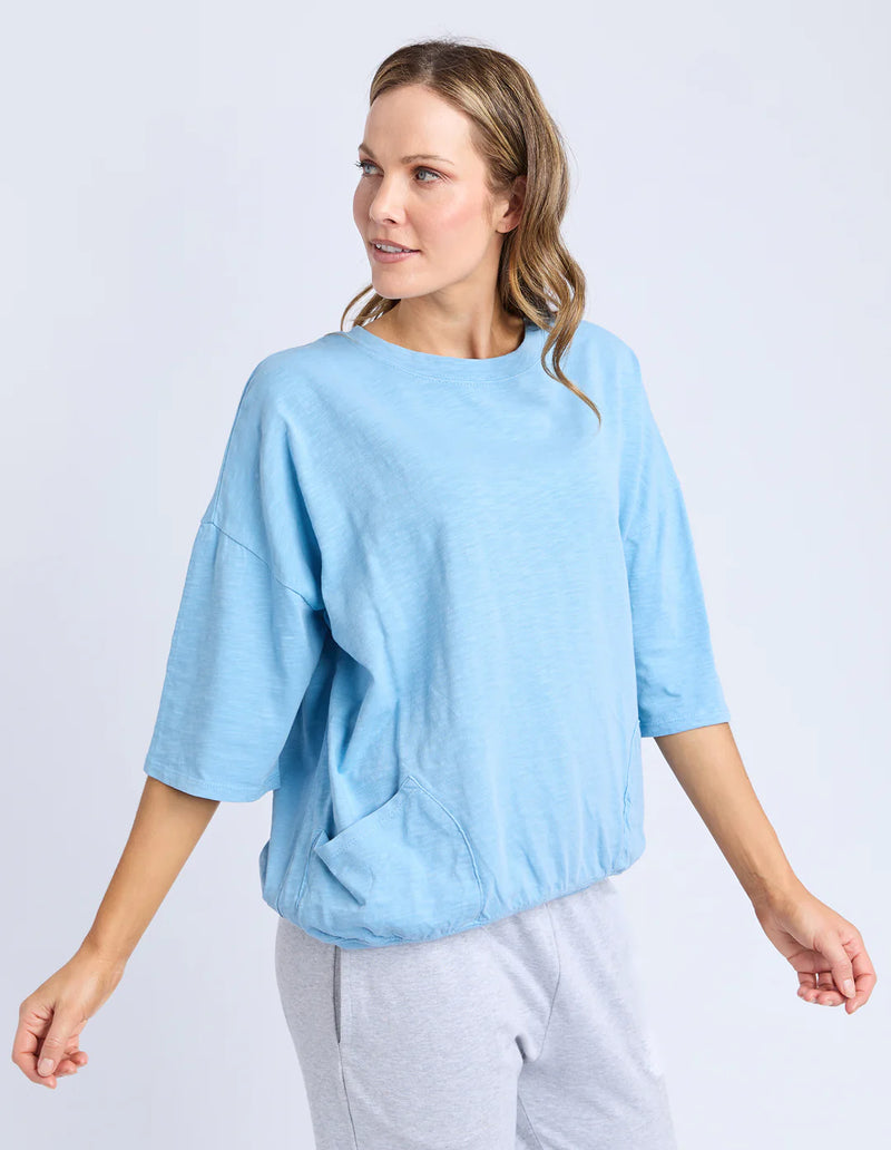 MAZIE SWEAT DUSKY BLUE