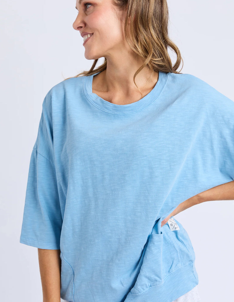 MAZIE SWEAT DUSKY BLUE