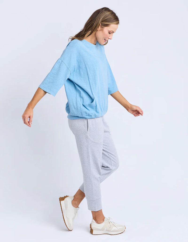 MAZIE SWEAT DUSKY BLUE